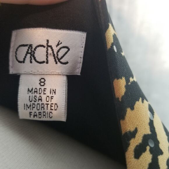 Cache Tiger Print Dress - Picture 6 of 6